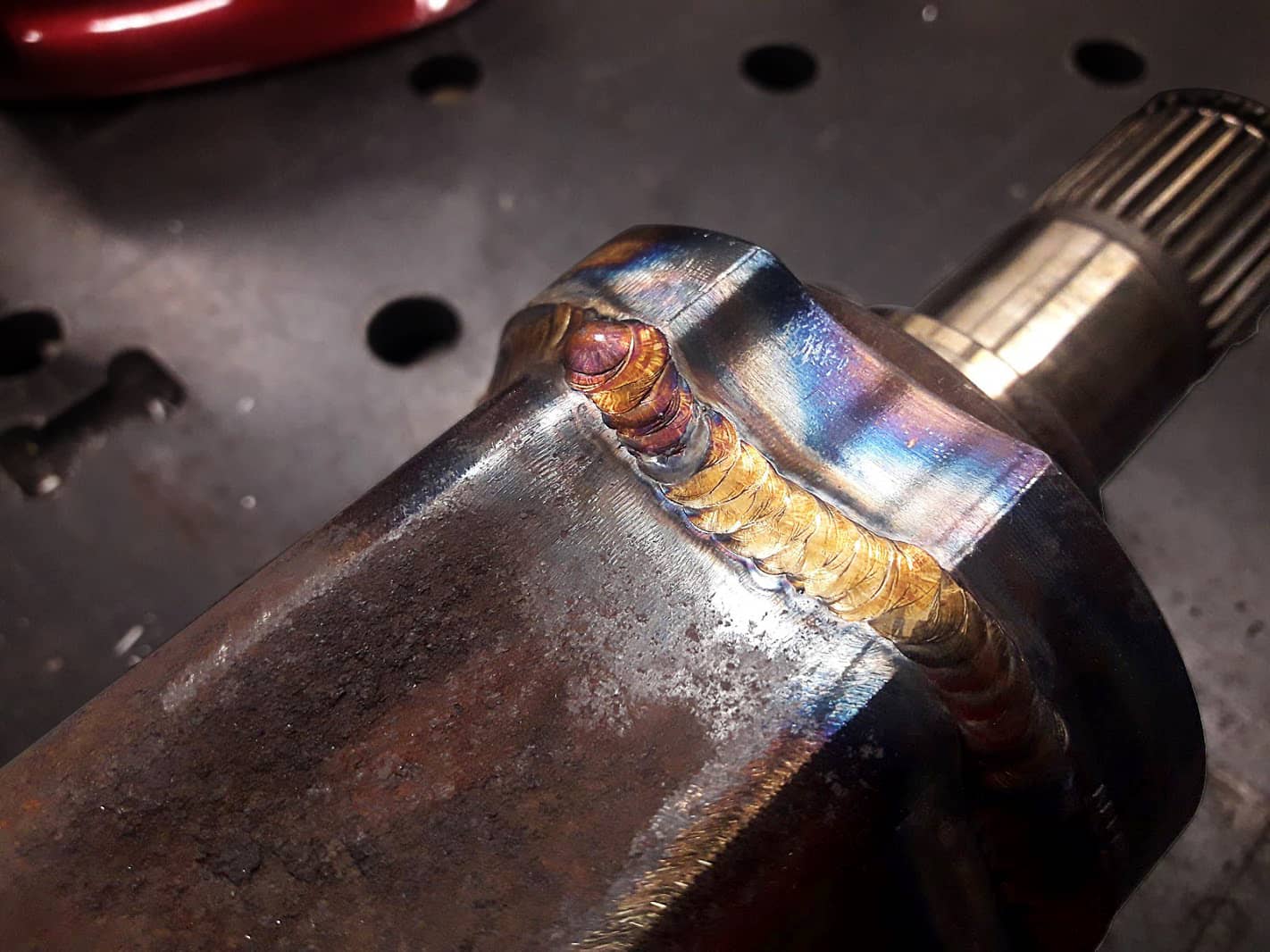 Modyfikacja przegubu wewnętrznego