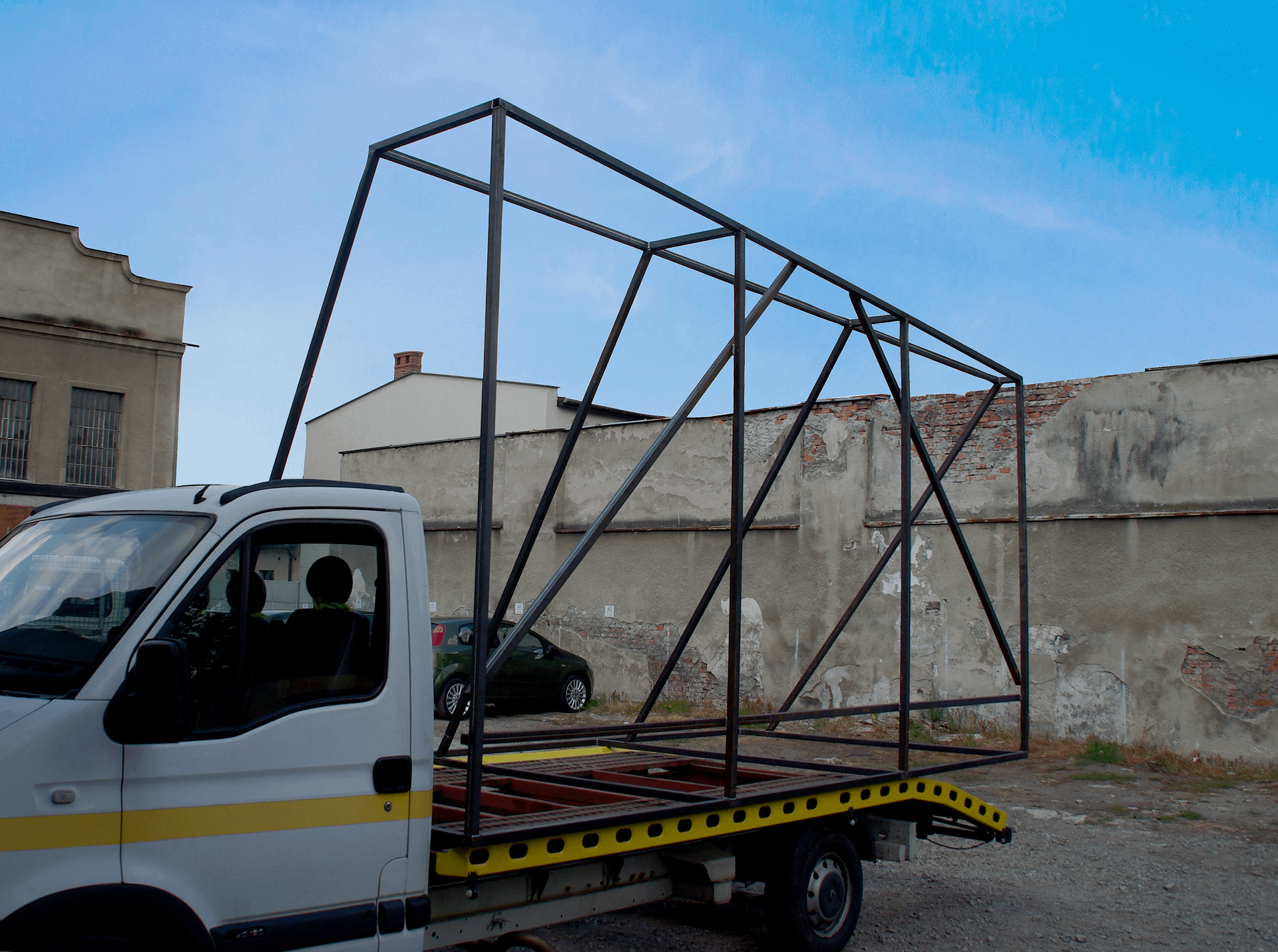 Jakmal Rama transportowa dachu kompozytowego