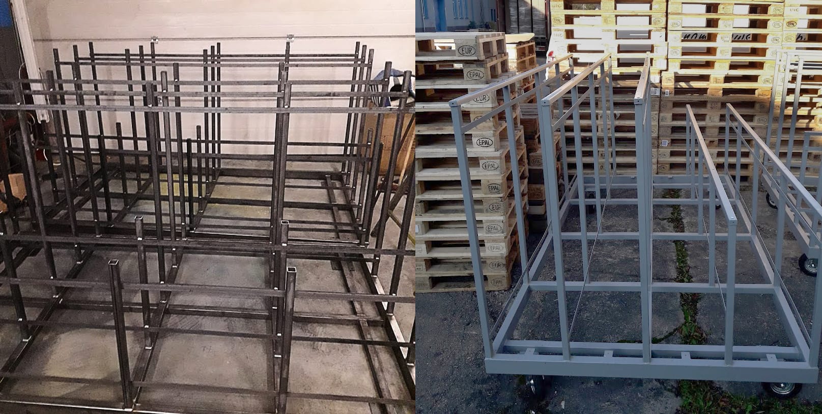 Jakmal Wózki transportowe do płyt